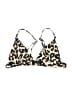 Unbranded Animal Print Gold Swimsuit Top Size S - photo 2
