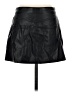 Future Collective 100% Polyester Black Faux Leather Skirt Size 2 - photo 2