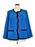 Roaman's 100% Polyester Blue Blazer Size 26 - photo 1