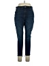 Kut from the Kloth Solid Blue Jeans Size 14 - photo 1