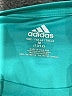 Adidas 100% Polyester Teal Active T-Shirt Size 10 - 12 - photo 3