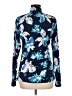 Carve Designs Floral Blue Long Sleeve Blouse Size M - photo 2