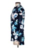 Carve Designs Floral Blue Long Sleeve Blouse Size M - photo 5