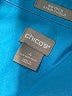 Chico's Color Block Blue 3/4 Sleeve Button-Down Shirt Size XXL (4) - photo 7