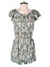 SO 100% Rayon Floral Green Romper Size M - photo 1