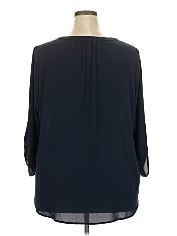41Hawthorn 3/4 Sleeve Blouse (view 2)