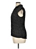 Blousology 100% Polyester Polka Dots Black Sleeveless Blouse Size XL - photo 5
