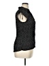 Blousology 100% Polyester Polka Dots Black Sleeveless Blouse Size XL - photo 4