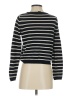 Theory Stripes Black Pullover Sweater Size P (petite) - photo 2