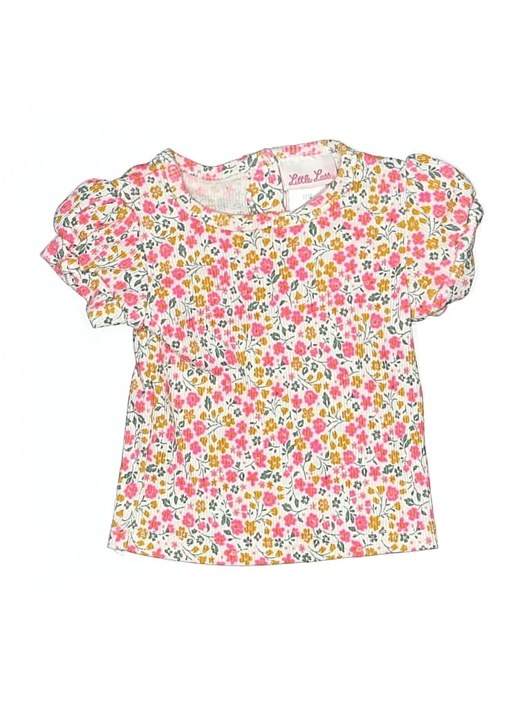Pre-owned Little Lass Kids' Short Sleeve T-shirt In Ivory