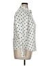 Talbots Polka Dots Ivory Long Sleeve Blouse Size 14 - photo 4