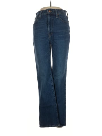 Madewell The Perfect Vintage Flare Crop Jean in Corgan Wash (view 1)
