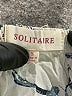 Solitaire 100% Rayon Floral Ivory 3/4 Sleeve Blouse Size S - photo 7