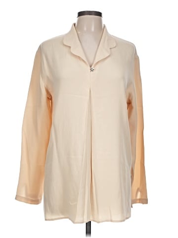 City Silk Long Sleeve Blouse (view 1)