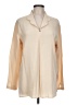 City Silk Ivory Long Sleeve Blouse Size L - photo 1