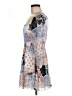 Wilfred 100% Polyester Print White Cocktail Dress Size M - photo 5