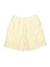 Unbranded 100% Fiber Solid Yellow Cargo Shorts Size 9 - 10 - photo 2