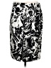 Max Mara 100% Cotton Print Gray Formal Skirt One size - photo 2