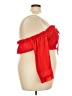 Choosy Red 3/4 Sleeve Blouse Size 16 - photo 4