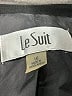 Le Suit 100% Polyester Houndstooth Purple Blazer Size 16 - photo 6