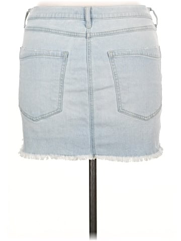 Express Outlet Denim Skirt (view 2)