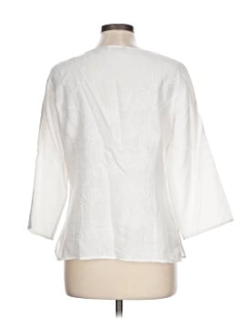 Saint Tropez West 3/4 Sleeve Blouse (view 2)