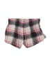 Justice 100% Polyester Plaid Pink Shorts Size 5 - 6 - photo 2