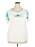 Active 100% Cotton Ivory Short Sleeve T-Shirt Size 2X - photo 1