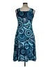 Assorted Brands Paisley Blue Casual Dress Size XL - photo 2