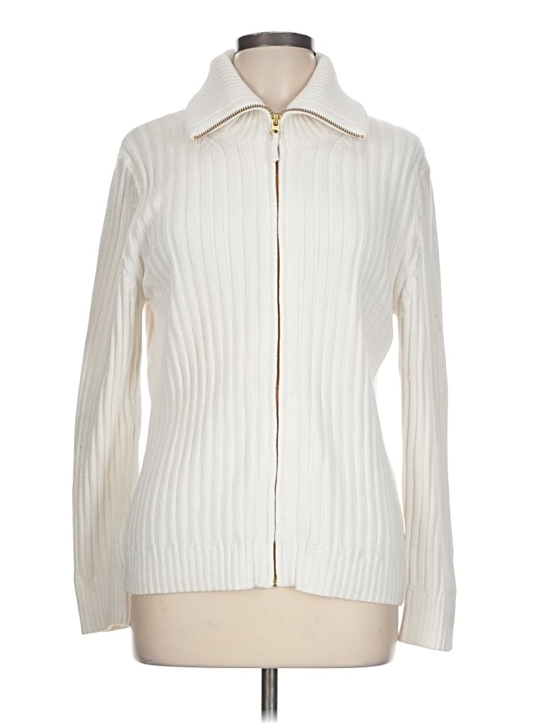 Pre-owned Tyler Boe Cardigan Sweater In Ivory