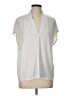 H&M White Short Sleeve Blouse Size L - photo 1