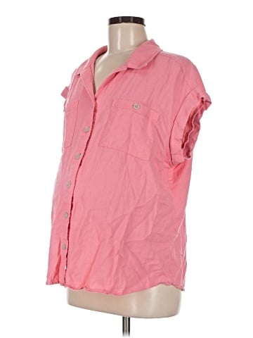 Ingrid + Isabel Sleeveless Button-Down Shirt (view 1)