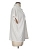H&M White Short Sleeve Blouse Size L - photo 4