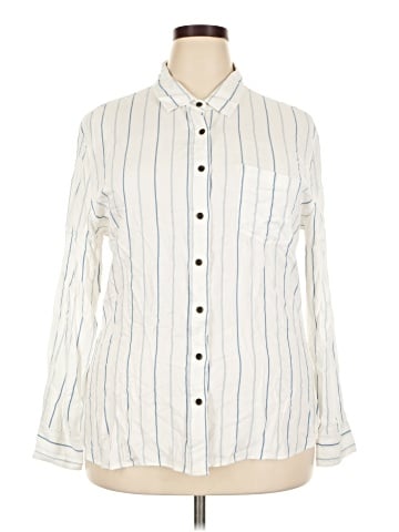 Jachs Girlfriend Long Sleeve Button-Down Shirt (view 1)