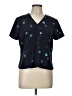 Norton McNaughton 100% Polyester Teal Short Sleeve Blouse Size L (petite) - photo 1