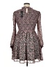 Lulus 100% Polyester Paisley Brown Pink Cocktail Dress Size XL - photo 2