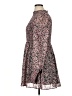 Lulus 100% Polyester Paisley Brown Pink Cocktail Dress Size XL - photo 5