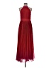 Rococo Sand 100% Polyester Red Burgundy Cocktail Dress Size M - photo 1