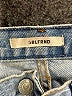 GRLFRND 100% Cotton Color Block Blue Jeans Size 24 waist - photo 7