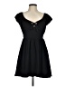 Bailey Blue Solid Black Casual Dress Size M - photo 1