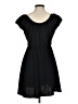 Bailey Blue Solid Black Casual Dress Size M - photo 2