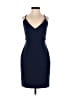 Mason Solid Blue Cocktail Dress Size 0 - photo 1