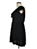 Bailey Blue Solid Black Casual Dress Size M - photo 5