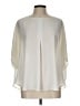 Chico's 100% Polyester Ivory 3/4 Sleeve Blouse Size Lg (2) - photo 1