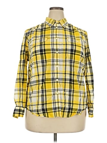Lauren Jeans Co. Long Sleeve Button-Down Shirt (view 1)