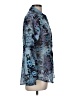 CAbi Print Blue Long Sleeve Blouse Size M - photo 4