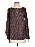 Chaps Black Long Sleeve Blouse Size S - photo 1
