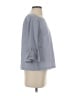 Madewell Blue 3/4 Sleeve Blouse Size S - photo 4