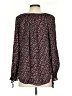 Chaps Black Long Sleeve Blouse Size S - photo 2