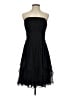 David's Bridal 100% Polyester Black Cocktail Dress Size 6 - photo 1